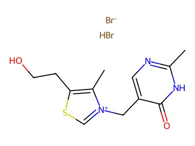 Oxythiamine bromide monohydrobromide structure