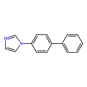 1-(4-Phenylphenyl)imidazole structure