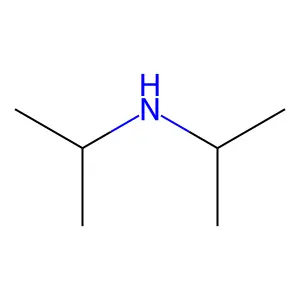二异丙胺 structure