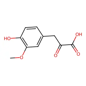 香草基丙酮酸 structure