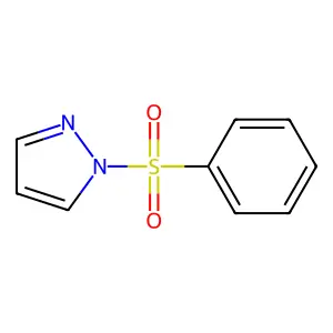 1-Benzenesulfonylpyrazole structure