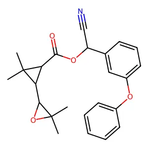 1R-cis-alpha-S-Epoxycyphenothrin structure