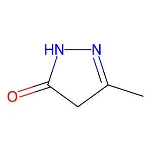 3-甲基-2-吡唑啉-5-酮 structure