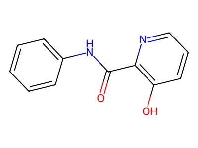2-Pyridinecarboxamide,3-hydroxy-n-phenyl- structure
