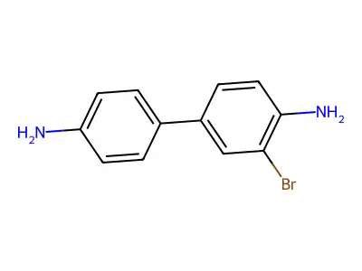 3-溴-(1,1'-联苯)-4,4'-二胺 structure