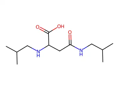 N2,N4-Diisobutyl-L-asparagine structure