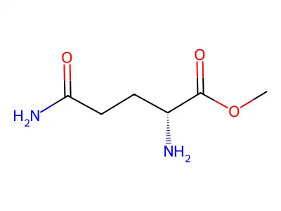 (R)-Methyl 2,5-diamino-5-oxopentanoate structure