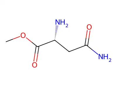 D-Asparagine methyl ester structure