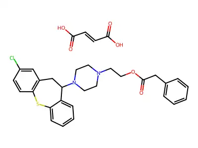 Docloxythepin phenylacetate maleate structure