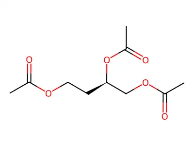 (R)-1,2,4-Triacetoxybutane structure