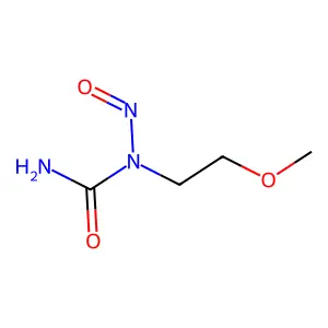 1-(2-Methyoxyethyl)-1-nitrosourea structure