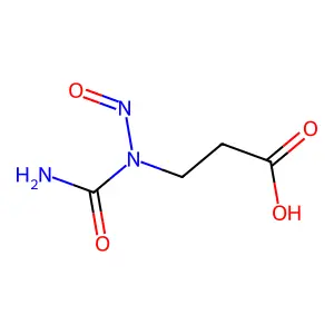 N-(2-Carboxyethyl)-N-nitrosourea structure