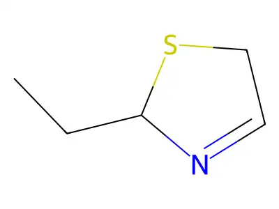 3-Thiazoline, 2-ethyl- structure