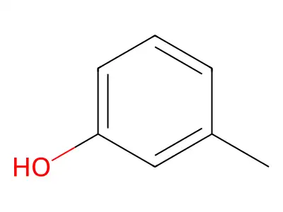 間甲酚 structure