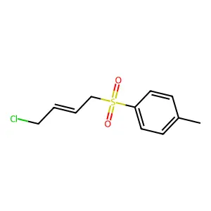 Benzene, 1-[(4-chloro-2-butenyl)sulfonyl]-4-methyl- structure