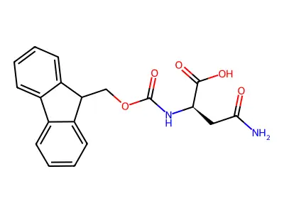 FMOC-L-asparagine structure