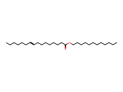 Dodecyl Hexadec-9-enoate structure
