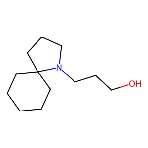 3-(4-Azaspiro[4.5]decan-4-yl)propan-1-ol structure