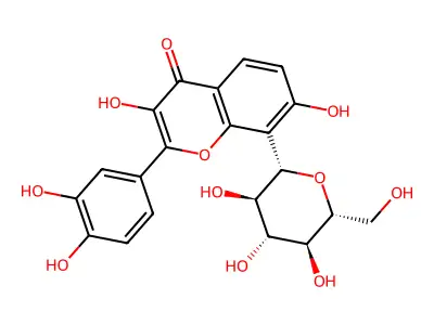 Fisetin 8-C-glucoside structure