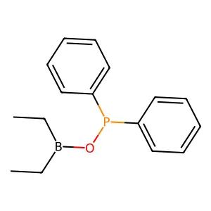 Phosphinous acid, diphenyl-, anhydride with diethylborinic acid structure