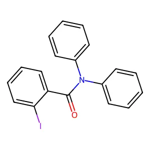 2-碘-N,N-二苯基苯甲酰胺 structure