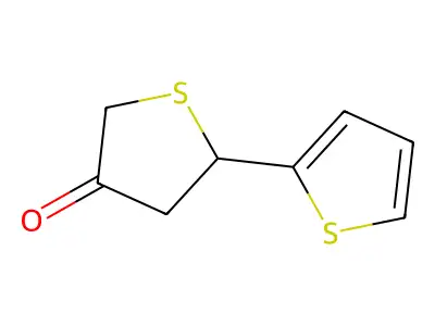 5-(2-Thienyl)tetrahydrothiophen-3-one structure