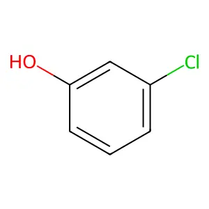 3-氯苯酚 structure