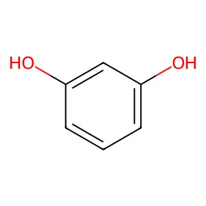 间苯二酚 structure