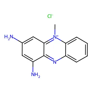1,3-二氨基-5-甲基吩嗪氯化物 structure