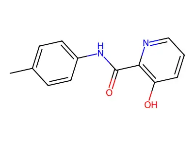 2-Pyridinecarboxamide,3-hydroxy-n-(4-methylphenyl)- structure