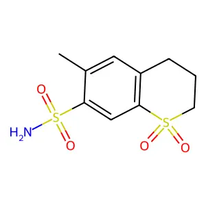 美替克仑 structure