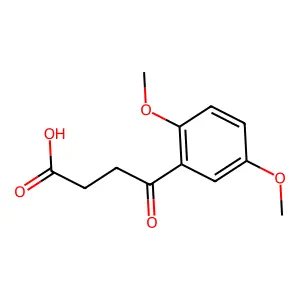 3-(2',5'-Dimethoxybenzoyl)propionic acid structure