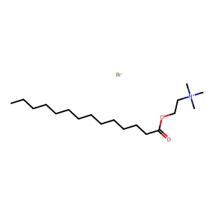 肉豆蔻酰胆碱溴化物 structure