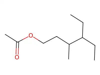 3-异丙基己基乙酸酯 structure