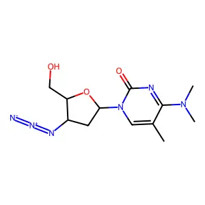 5Me-3'-N3-ddC N^4 deriv. structure