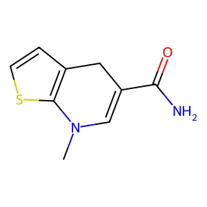 7-甲基-4H-噻吩并[2,3-b]吡啶-5-甲酰胺 structure