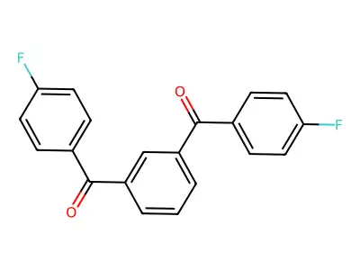 1,3-Bis(4-fluorobenzoyl)benzene structure