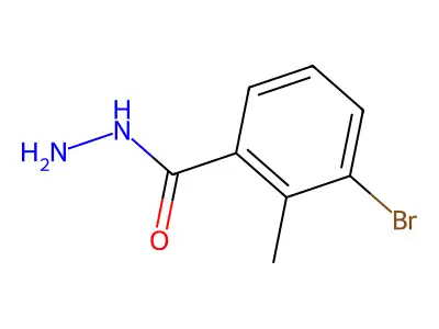 3-Bromo-2-methylbenzhydrazide structure
