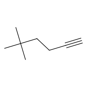 1-Hexyne, 5,5-dimethyl- structure