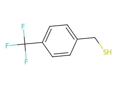 (4-(Trifluoromethyl)phenyl)methanethiol structure