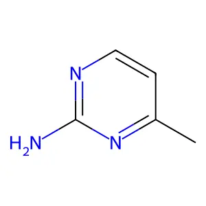 2-氨基-4-甲基嘧啶 structure