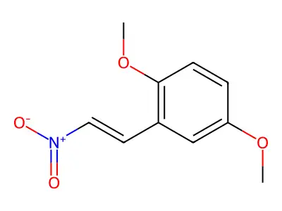 1,4-Dimethoxy-2-(2-nitroethenyl)benzene structure