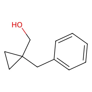 (1-Benzylcyclopropyl)methanol structure