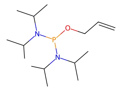 Allyl tetraisopropylphosphorodiamidite structure