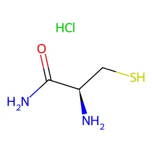 2-Amino-3-sulfanylpropanamide structure