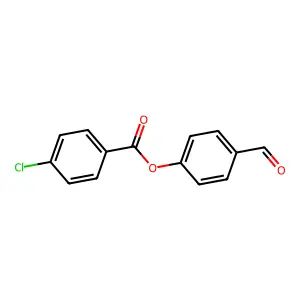 4-Formylphenyl 4-chlorobenzoate structure