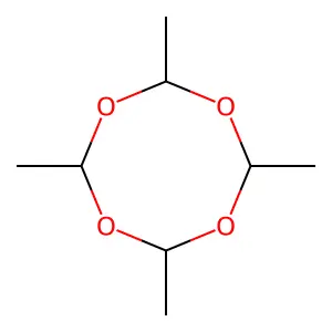 四聚乙醛 structure