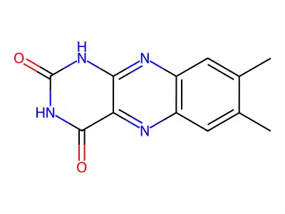 Lumichrome structure
