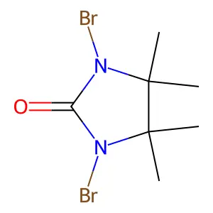 2-Imidazolidinone, 1,3-dibromo-4,4,5,5-tetramethyl- structure