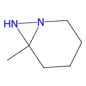 6-Methyl-1,7-diazabicyclo[4.1.0]heptane structure